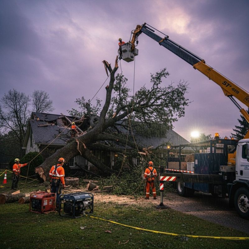 Emergency Tree Removal detail